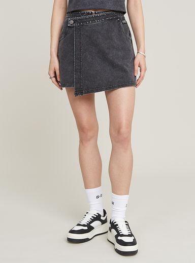 Overdyed Sweat Skort